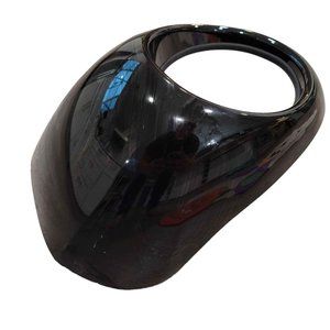Motorcycle Headlight Cover Headlight Fairing Cowl Mask Visor Cover for Harley Da